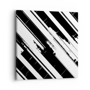 Quadro su tela - Stampe su Tela - Composizione intensa e dinamica - 40x40 cm