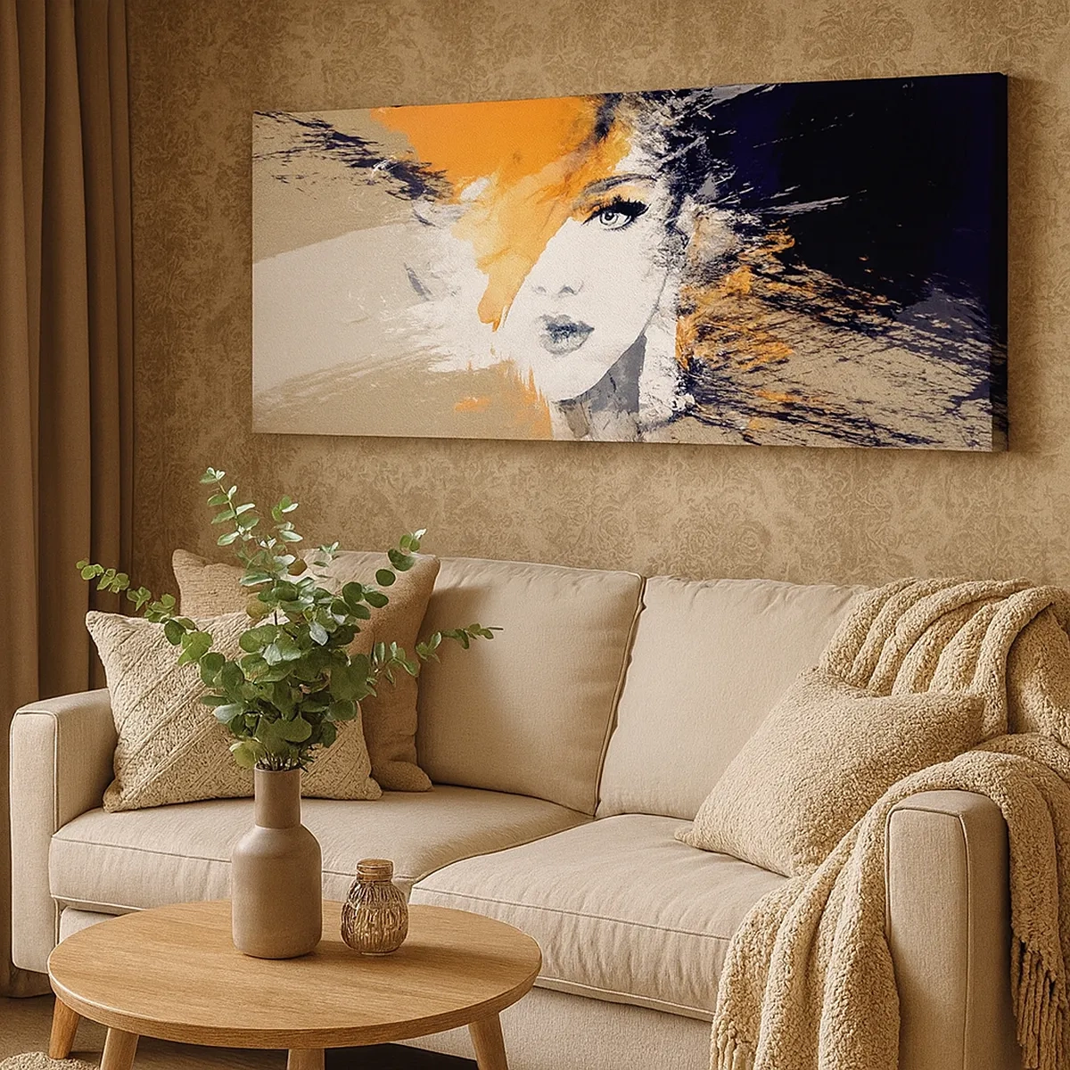 Quadro su tela - Stampe su Tela - E la luce fu - 30x30 cm