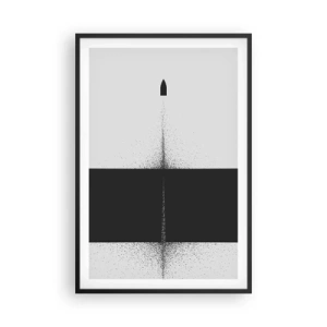 Poster in cornice nera - Dritto allo scopo - 61x91 cm