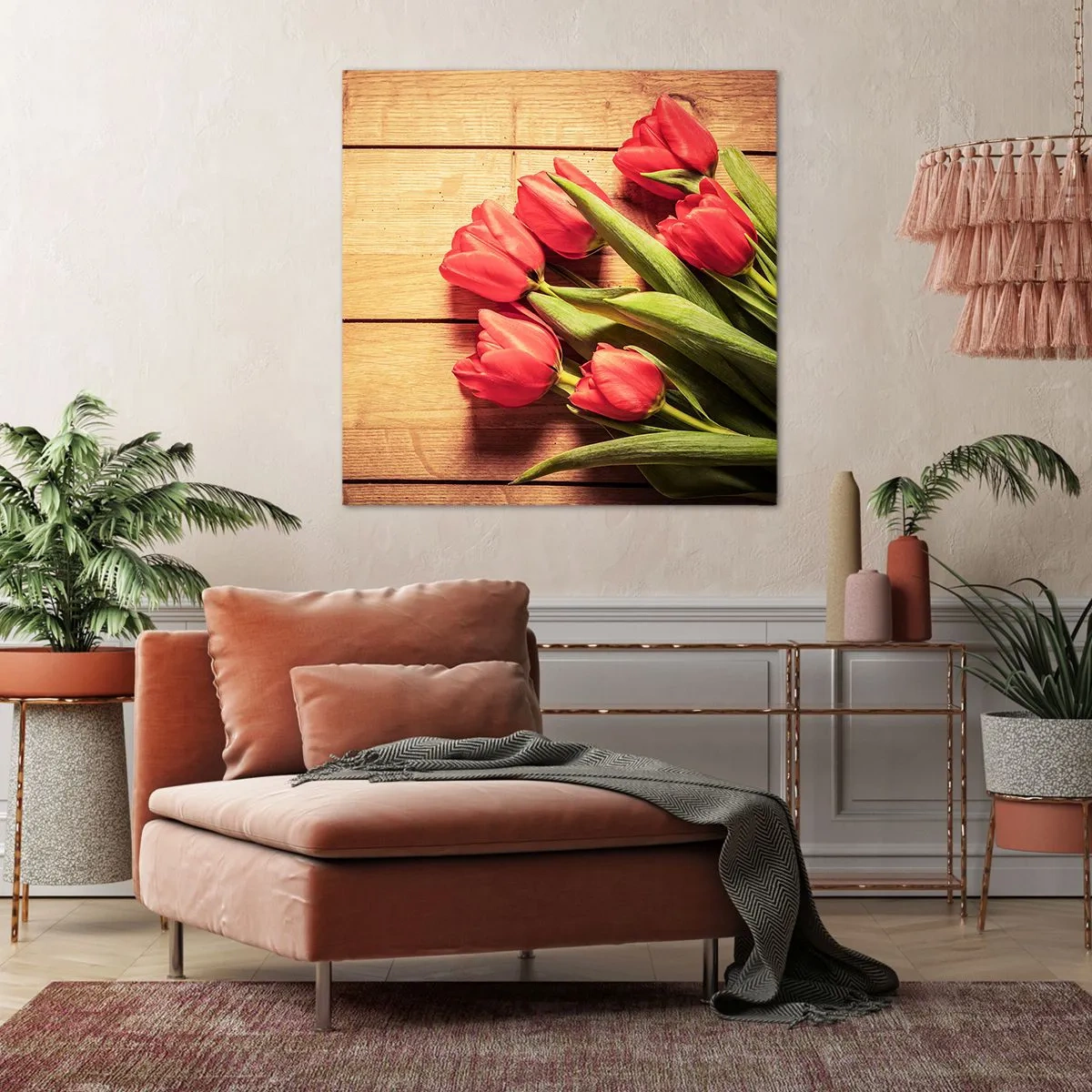 Quadro su tela - Stampe su Tela - Confessione primaverile - 30x30 cm