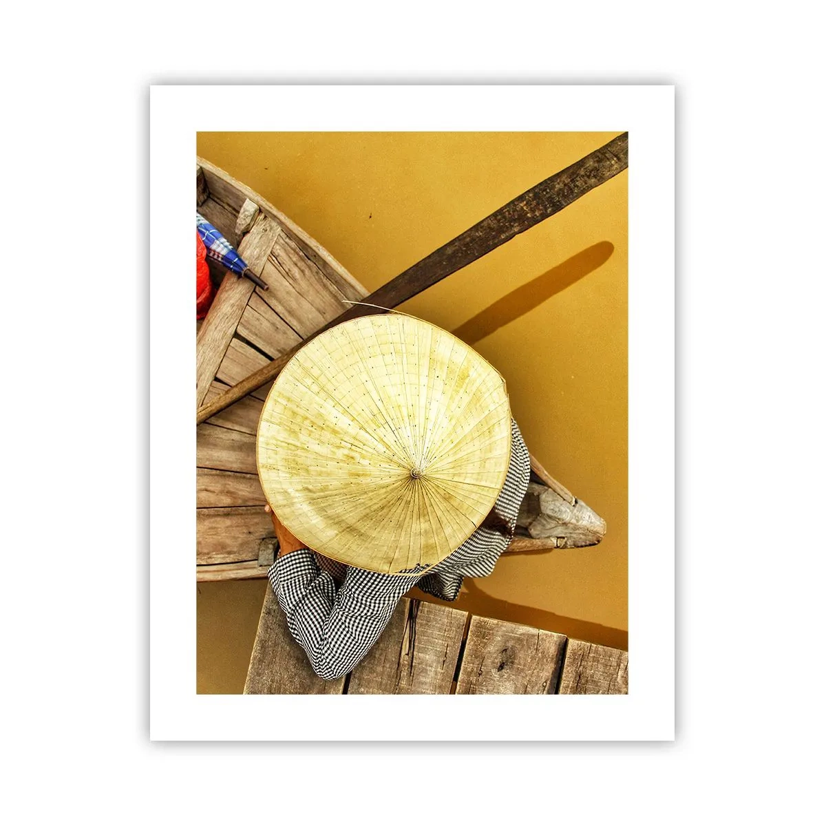 Poster - Vita sul Fiume Giallo - 40x50 cm