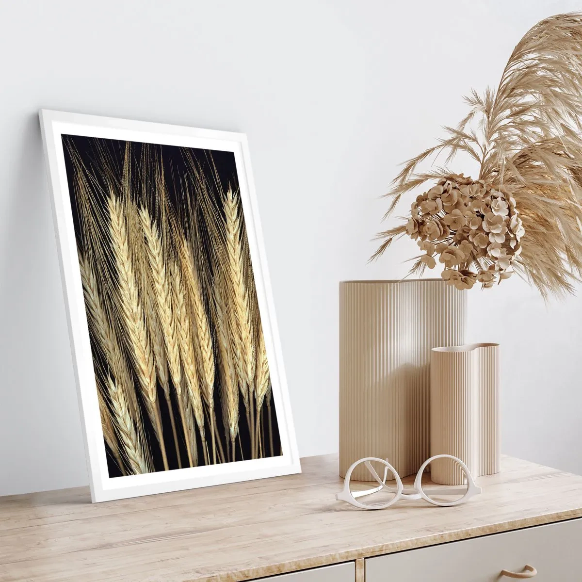 Poster in cornice bianca - Magia rustica - 61x91 cm