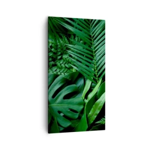Quadro su tela - Stampe su Tela - Avvolti nel verde - 55x100 cm