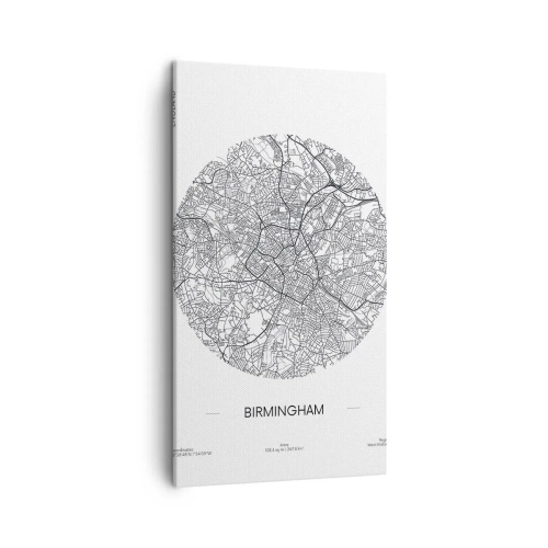 Quadro su tela - Stampe su Tela - Anatomia di Birmingham - 45x80 cm