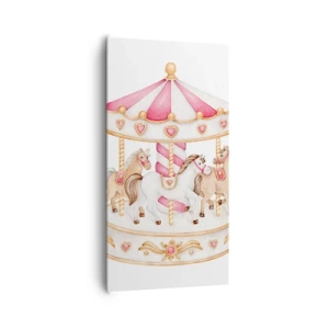 Quadro su tela - Stampe su Tela - Il dolce mondo dell'infanzia - 65x120 cm