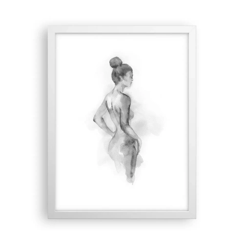 Poster in cornice bianca - Bella come un quadro - 30x40 cm