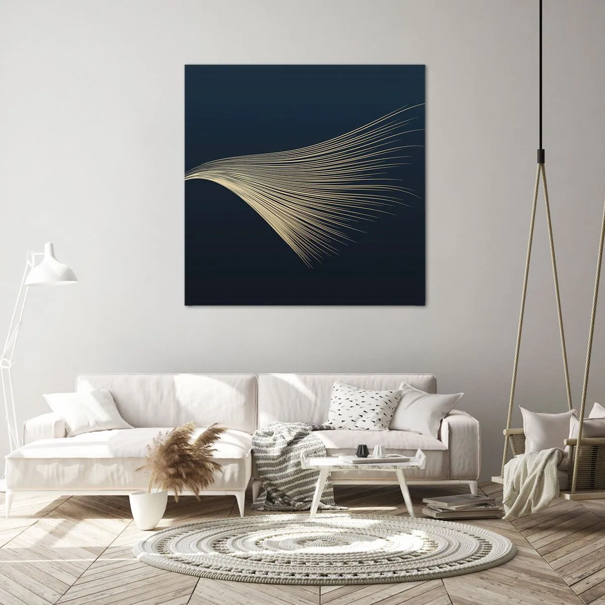 Quadro su tela - Stampe su Tela - Come un capello d'angelo - 30x30 cm