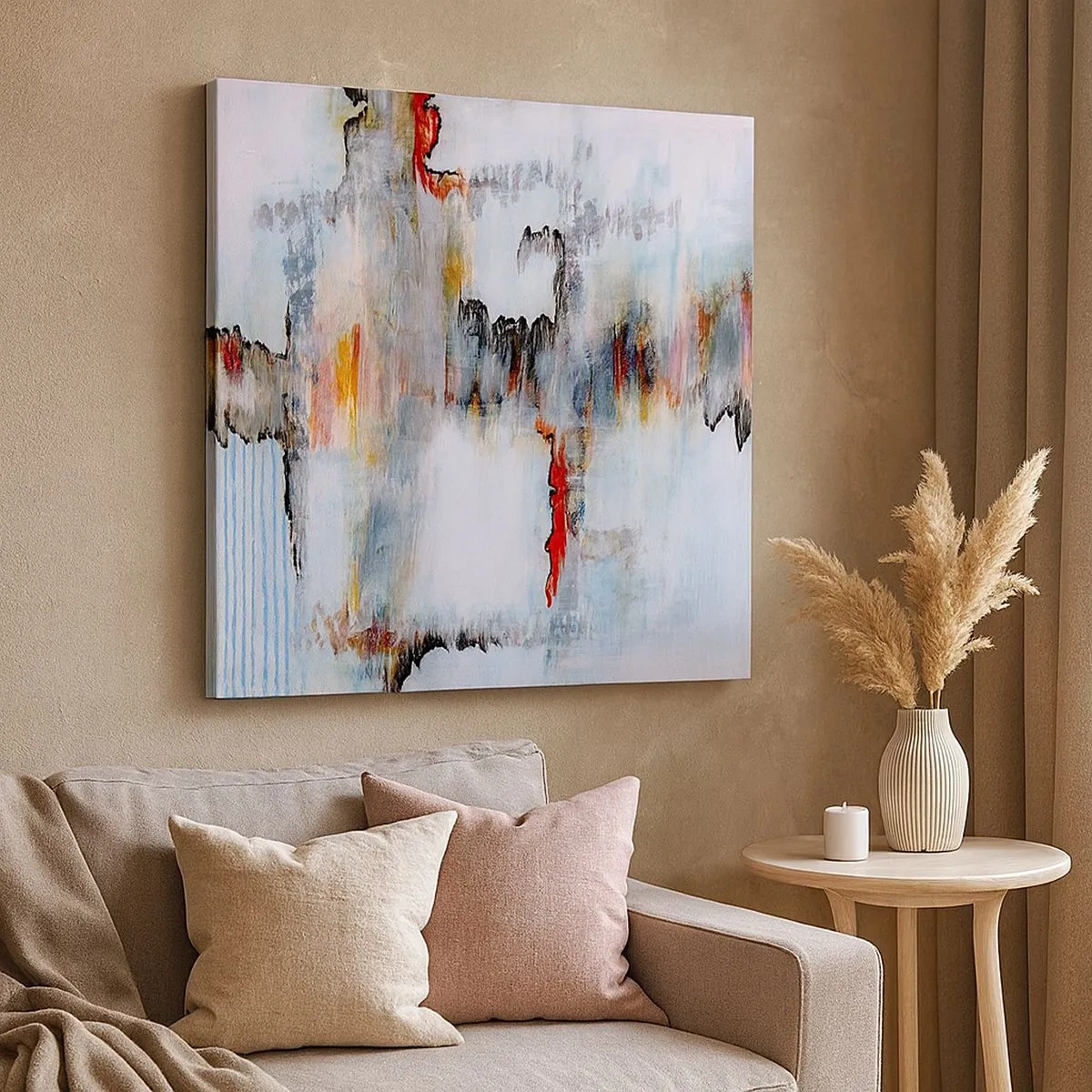 Quadro su tela - Stampe su Tela - Scritto sull'acqua - 30x30 cm