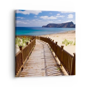 Quadro su tela - Stampe su Tela - Portami alle isole fortunate - 30x30 cm