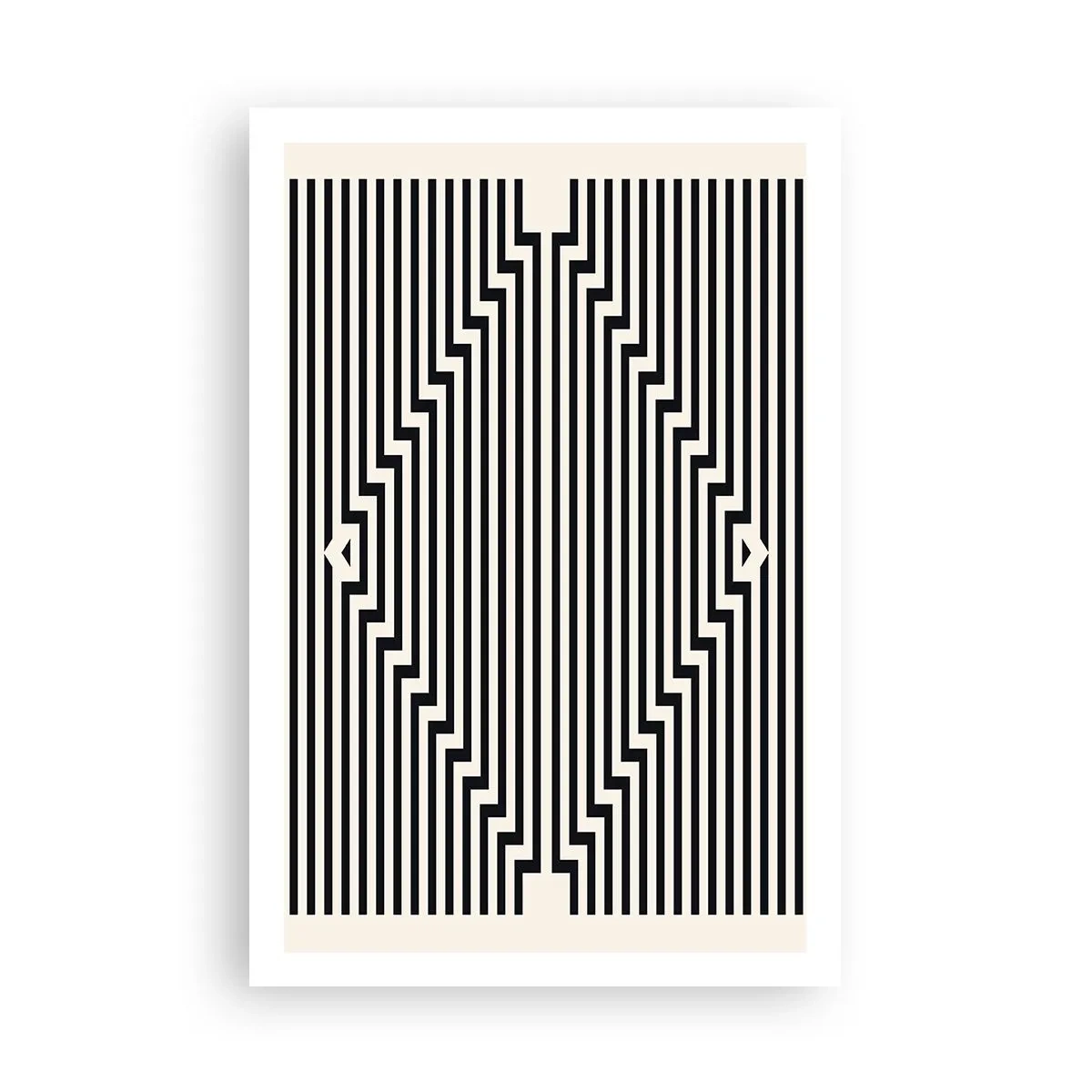 Poster - Illusione geometrica - 61x91 cm