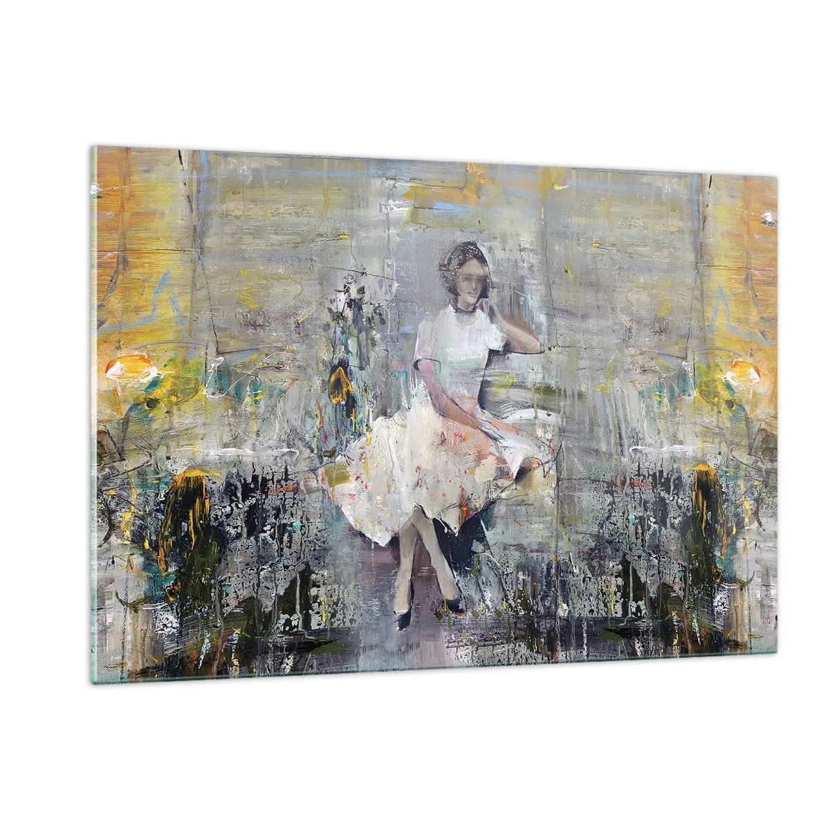Quadro su vetro - Classico e moderno - 120x80cm - Classica e moderna - Decorazione murale moderna per soggiorno e camera da letto ARTTOR