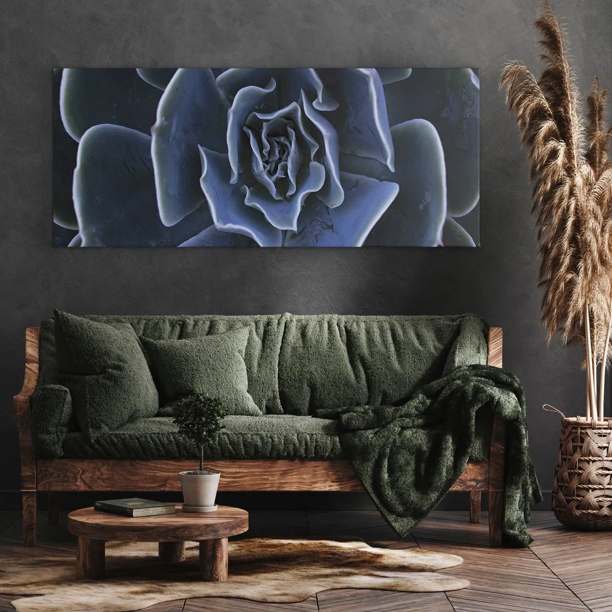 Quadro su tela - Stampe su Tela - Fiore del deserto - 100x40 cm