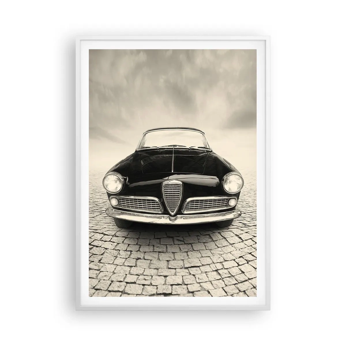 Poster in cornice bianca - Come non amarmi? - 70x100 cm