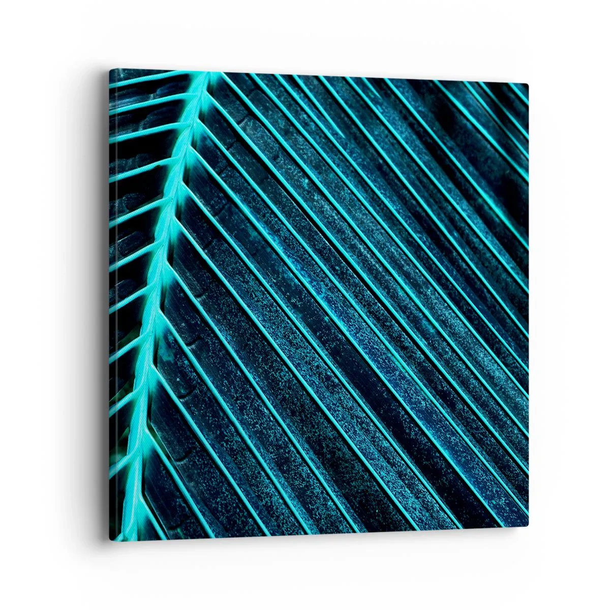 Quadro su tela - Stampe su Tela - La struttura del verde - 40x40 cm