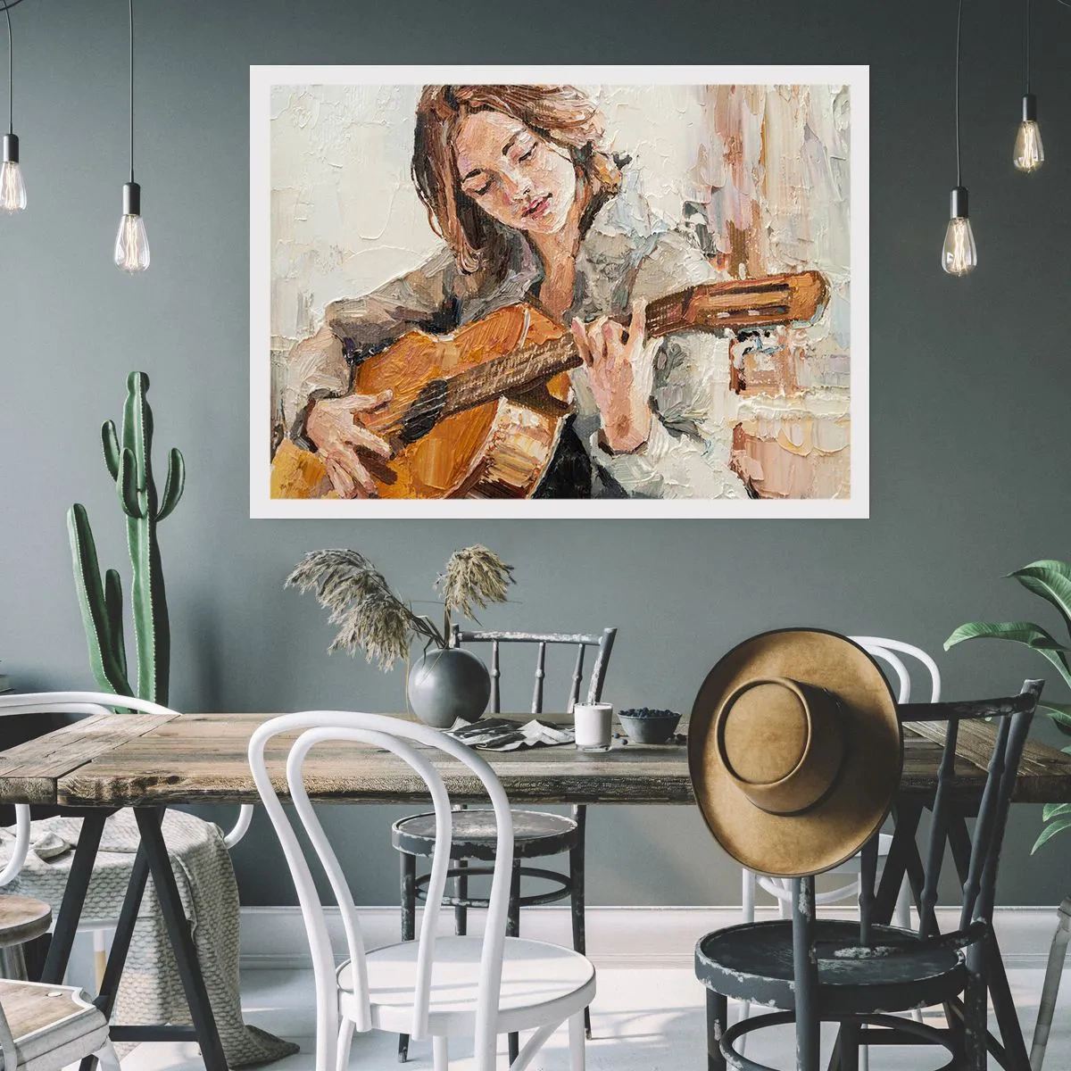 Poster - Concerto per chitarra e cuore di ragazza - 91x61 cm