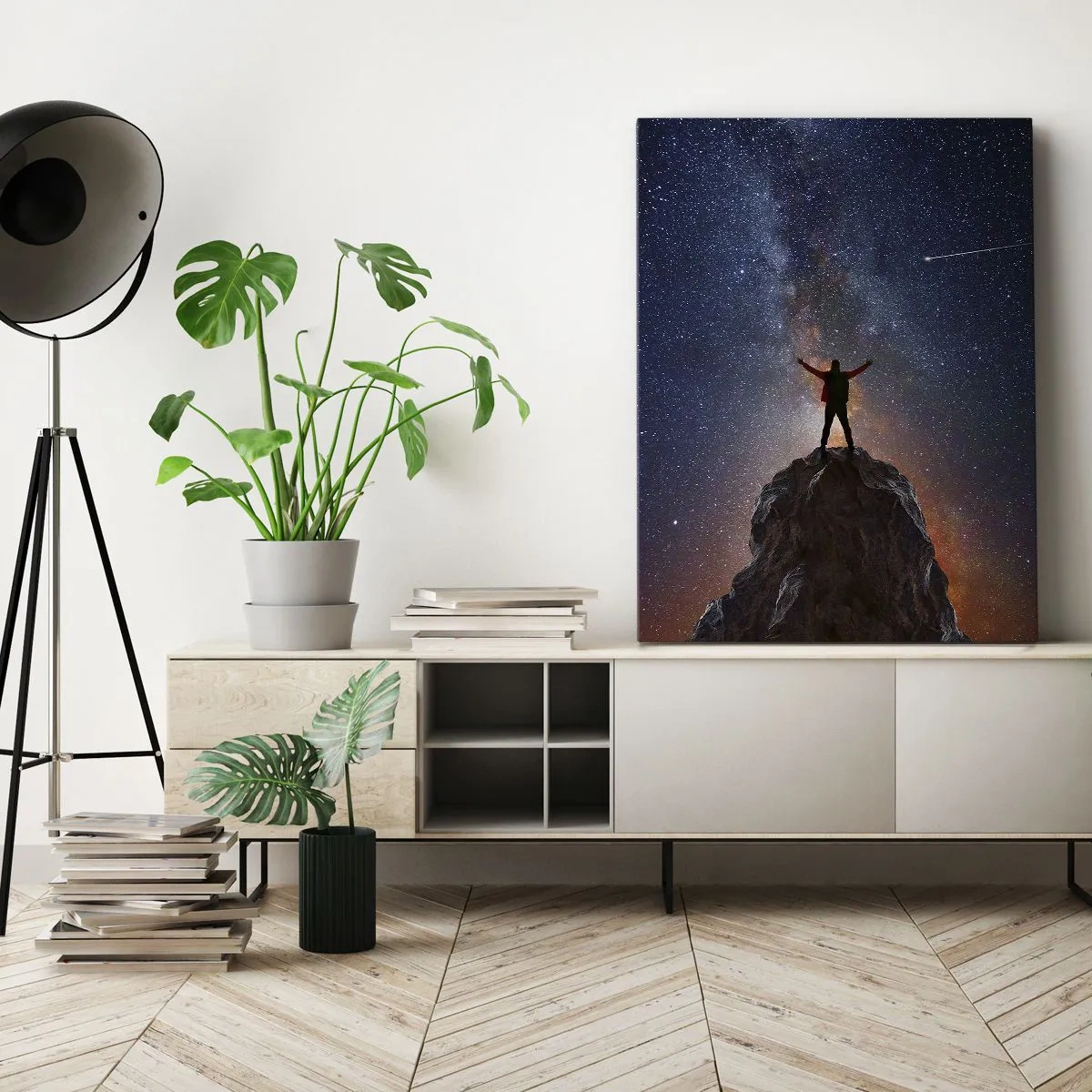 Quadro su tela - Stampe su Tela - La forza è con me! - 65x120 cm
