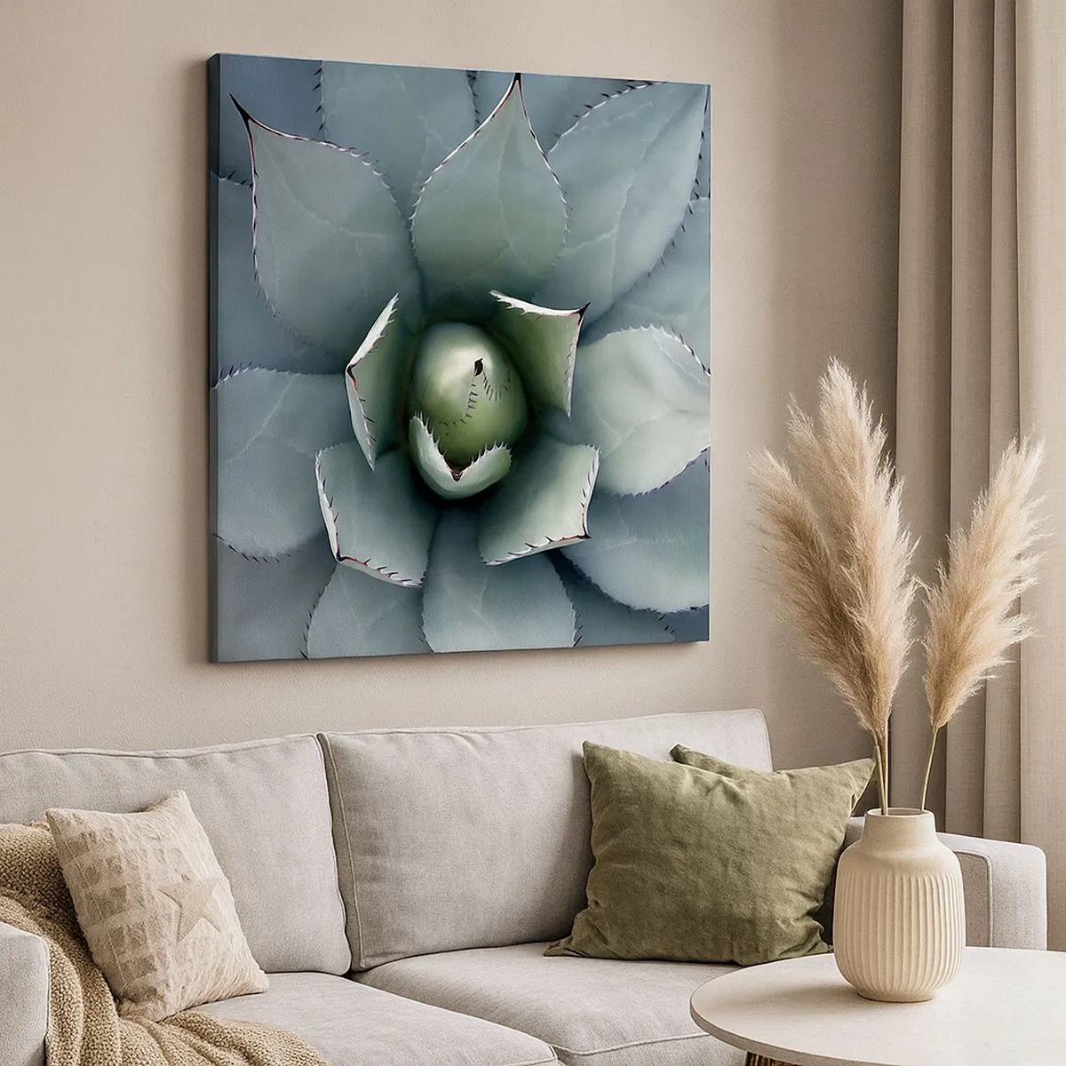 Quadro su tela - Stampe su Tela - Adesca e minaccia - 30x30 cm