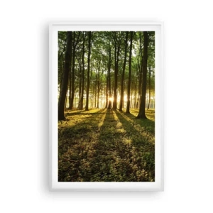 Poster in cornice bianca - La foto di ogni primavera - 61x91 cm