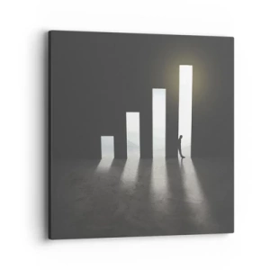 Quadro su tela - Stampe su Tela - Successo - impressione - 40x40 cm