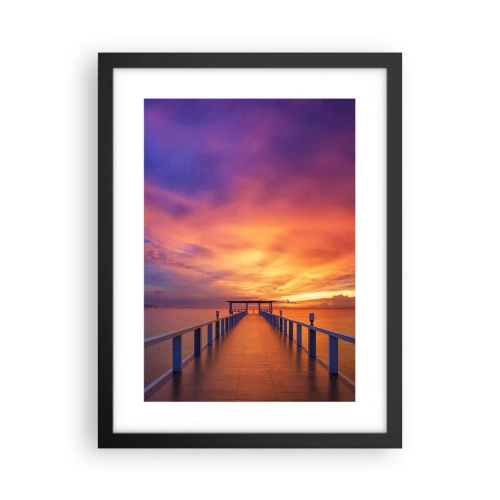 Poster in cornice nera - Senza fine - 30x40 cm