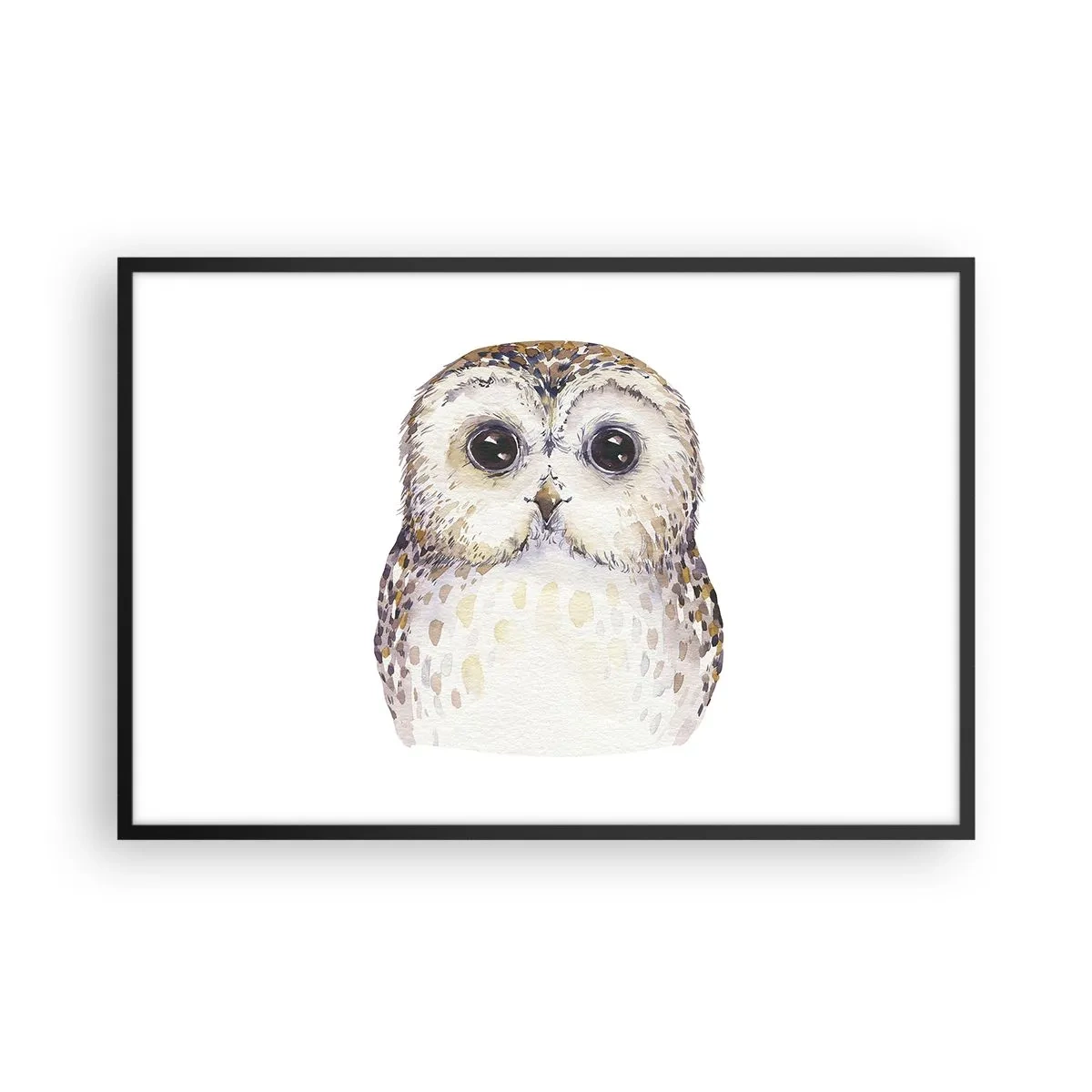 Poster in cornice nera - Guardami negli occhi - 91x61 cm