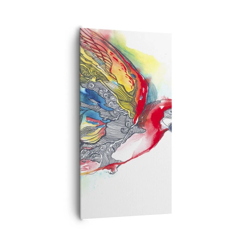 Quadro su tela - Stampe su Tela - Vivi a colori - 65x120 cm