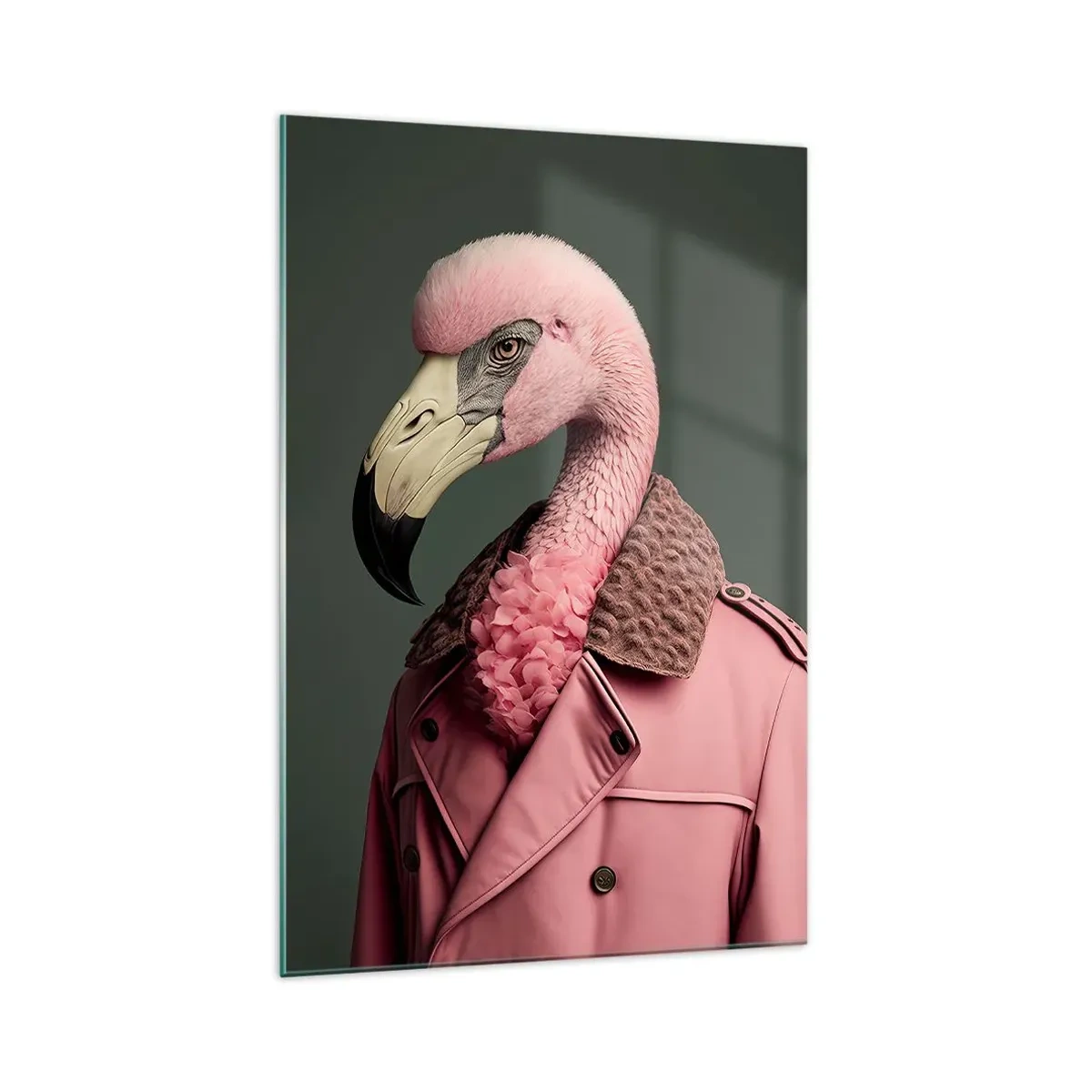 Quadro su vetro - La vera eleganza - 70x100 cm