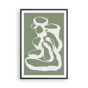 Poster in cornice nera - Il richiamo dello spazio - 61x91 cm