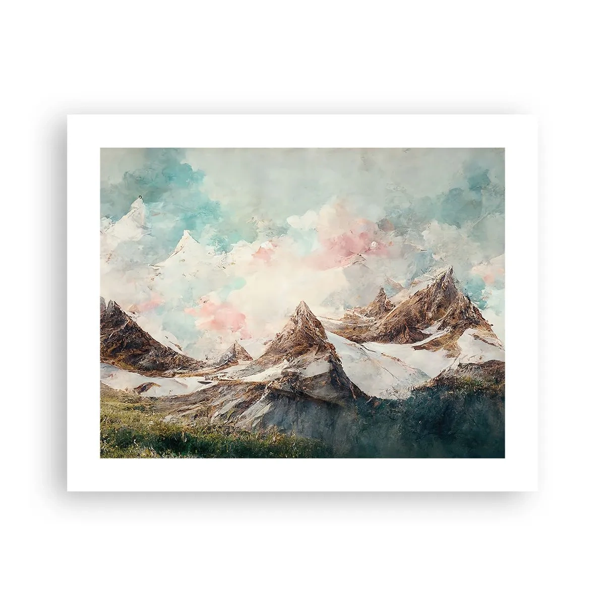 Poster - Lame di roccia - 50x40 cm