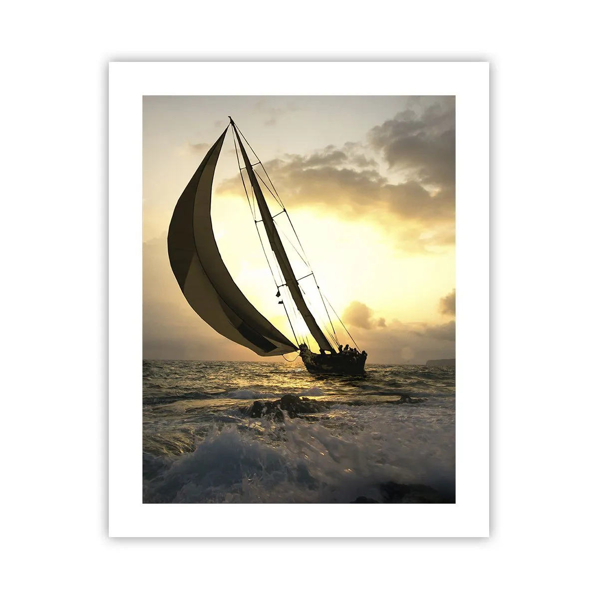 Poster - Con il vento e controvento - 40x50 cm