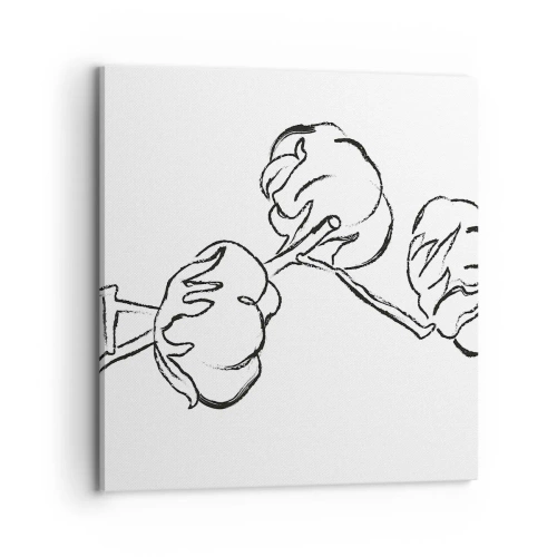 Quadro su tela - Stampe su Tela - Piumino di cotone - 70x70 cm