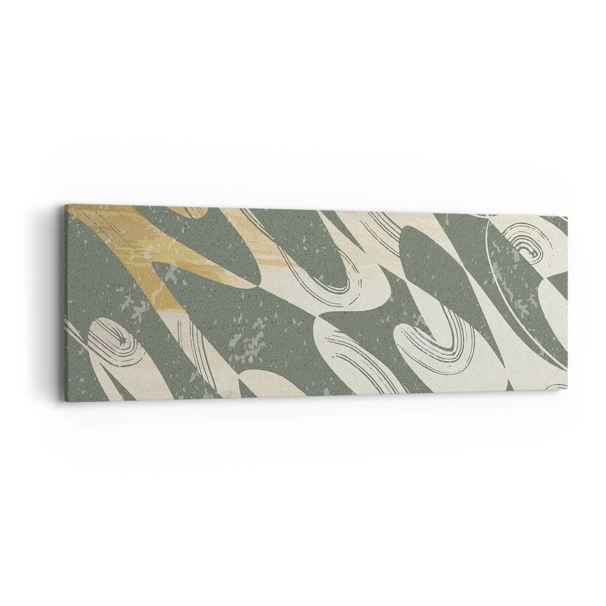 Quadro su tela - Stampe su Tela - Astrazione ritmica - 90x30 cm