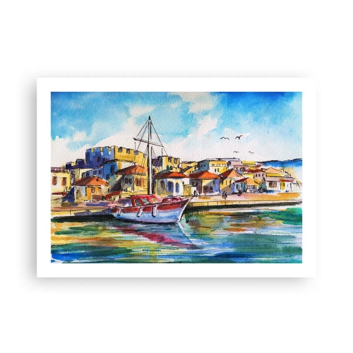 Poster - Un colorato pomeriggio - 70x50 cm