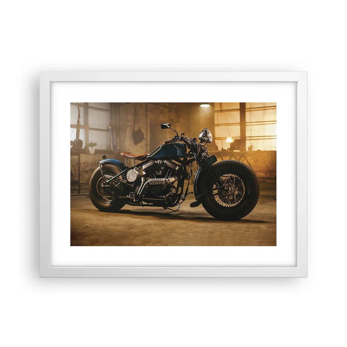 Poster in cornice bianca - Posso tutto - 40x30 cm