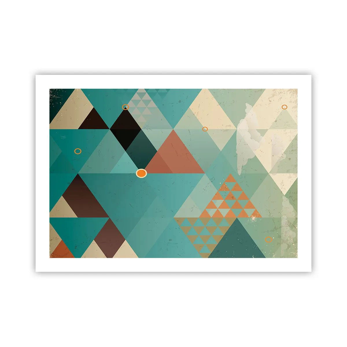 Poster - Unità della molteplicità, molteplicità dell'unità - 70x50 cm