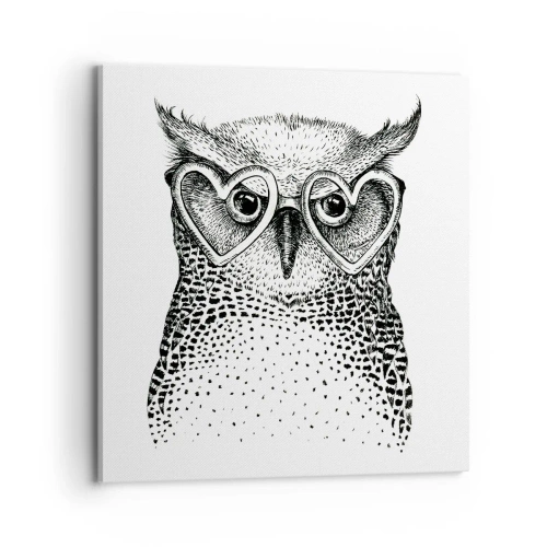 Quadro su tela - Stampe su Tela - Saggiamente e con amore - 70x70 cm