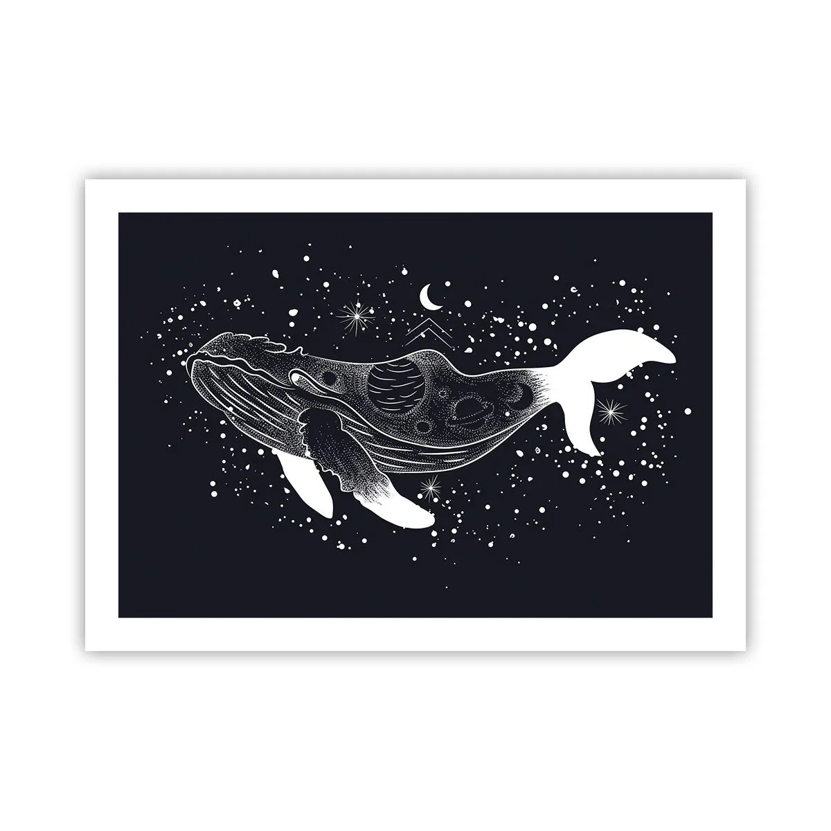 Poster - Nell'oceano dell'universo - 70x50 cm