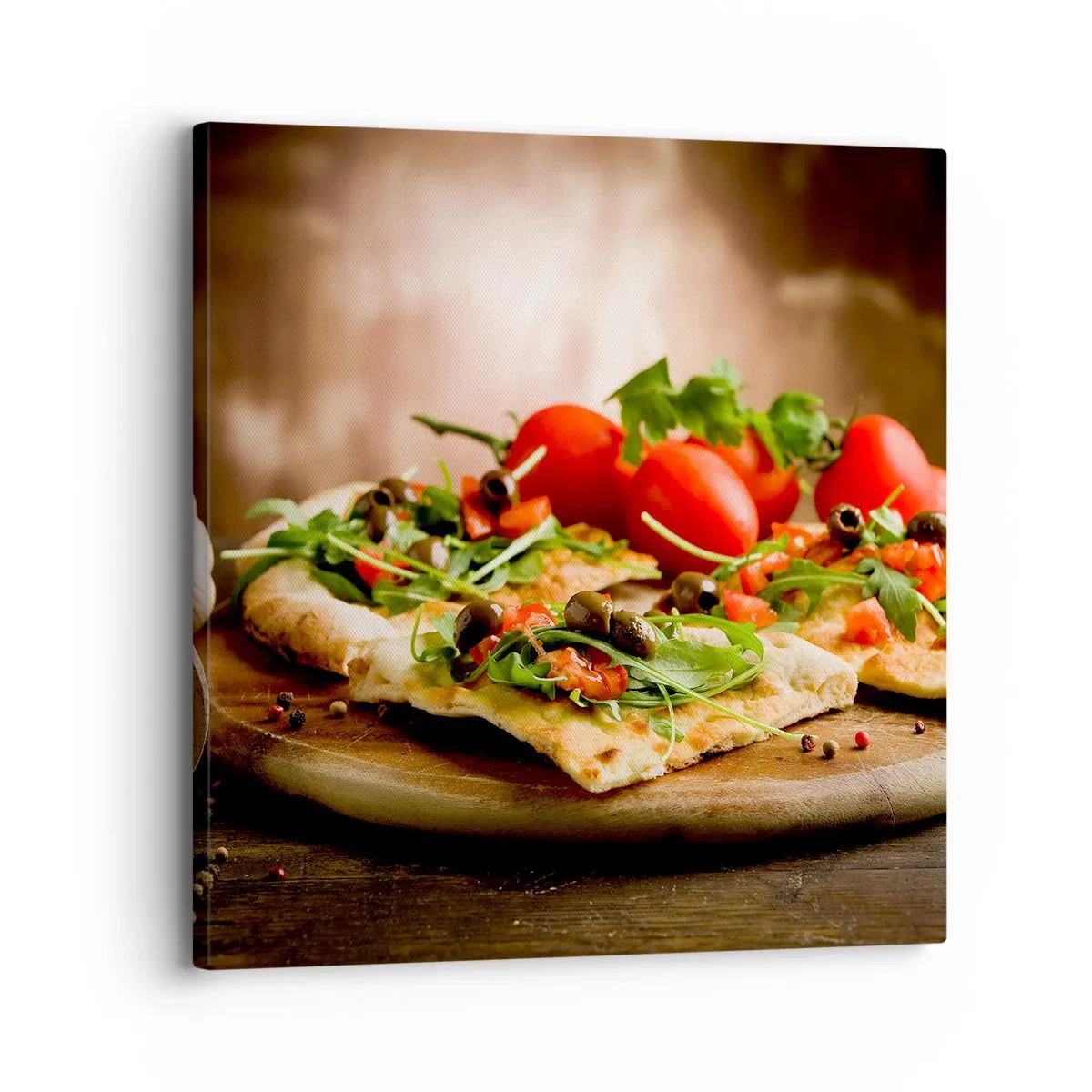 Quadro su tela - Stampe su Tela - Direttamente dal forno e dal giardino - 30x30 cm