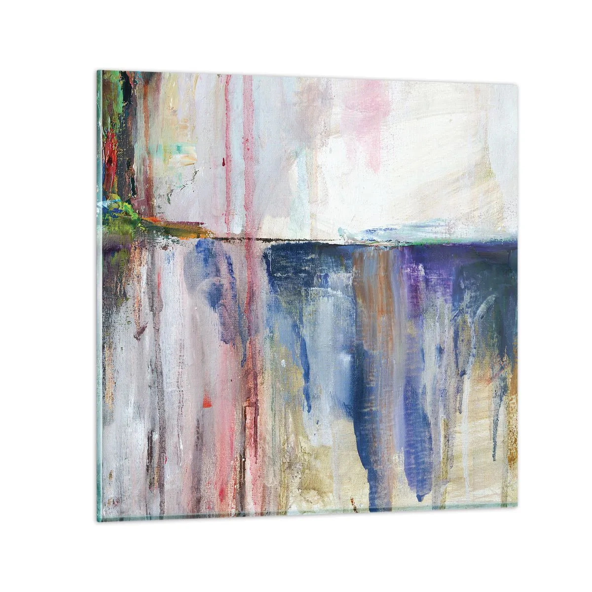 Quadro su vetro - Impressioni e suggestioni colorate - 50x50 cm