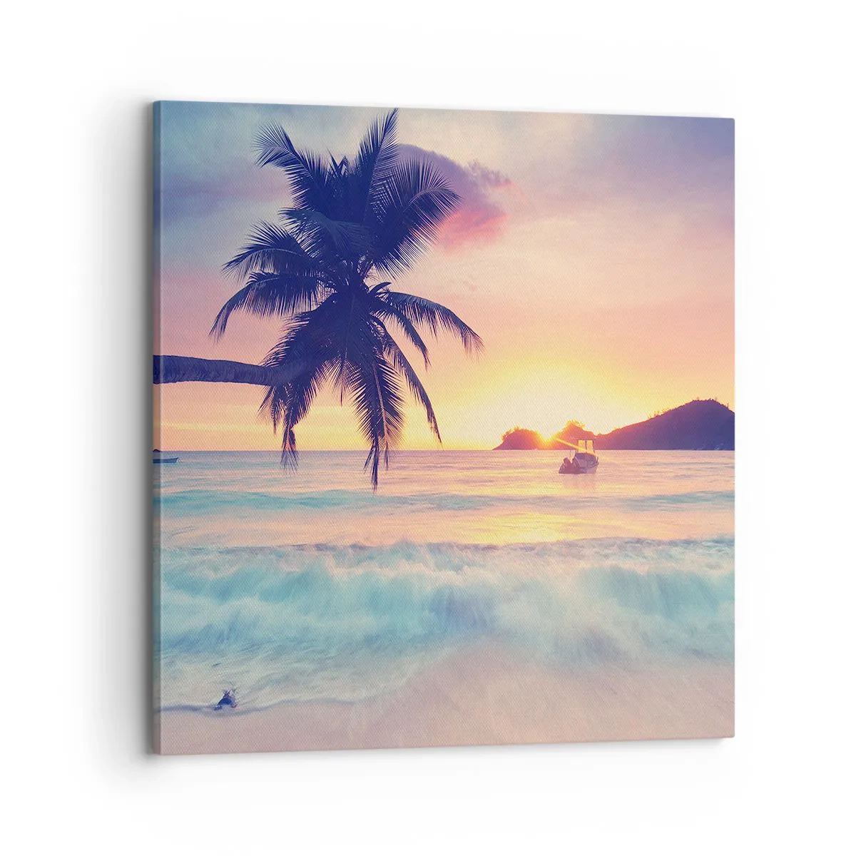 Quadro su tela - Stampe su Tela - Sera nell'insenatura - 70x70 cm