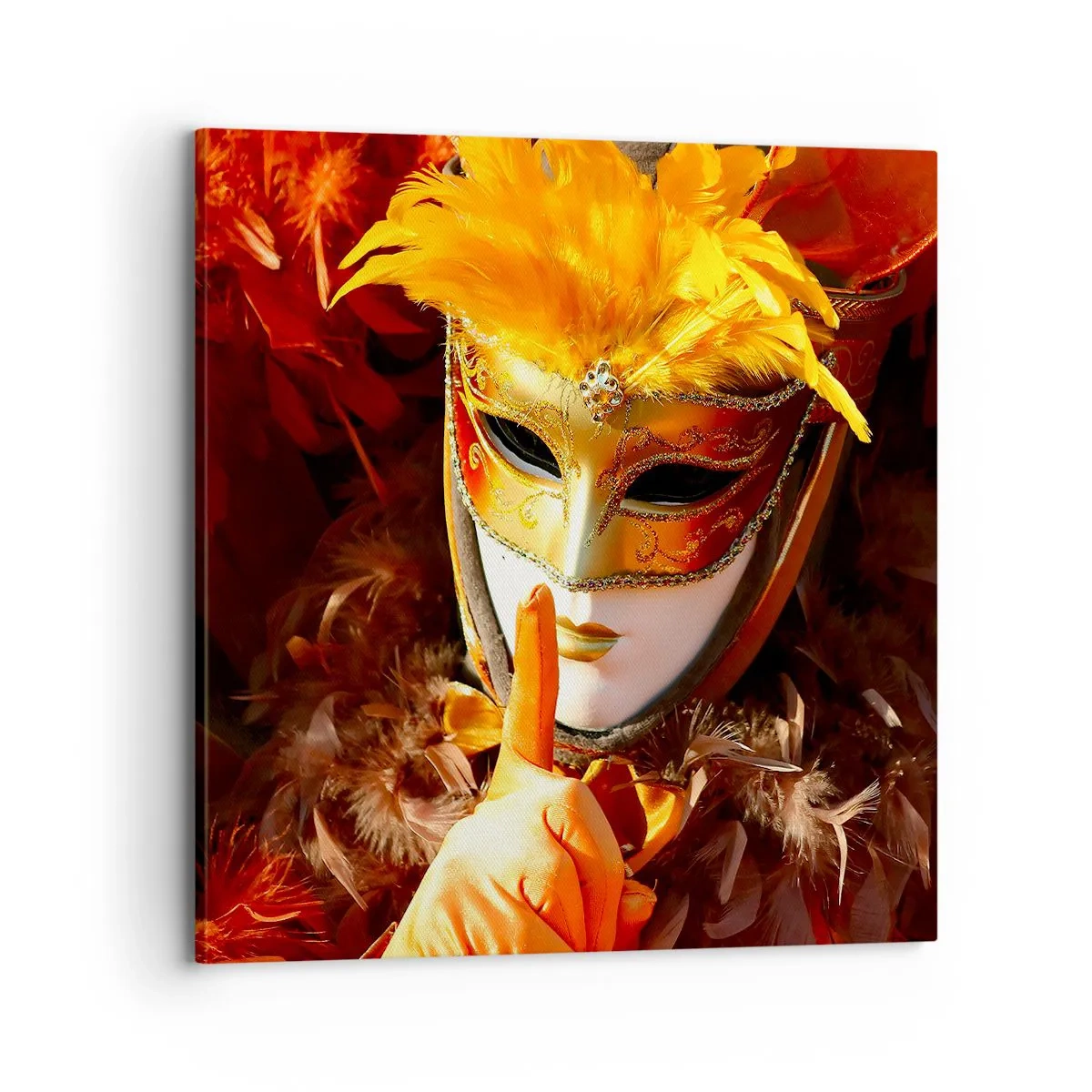 Quadro su tela - Stampe su Tela - Il mistero è parte del gioco - 70x70 cm
