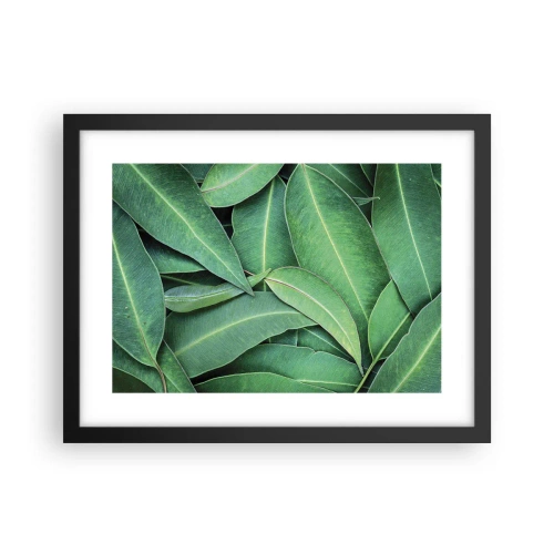 Poster in cornice nera - Succosi e freschi - 40x30 cm