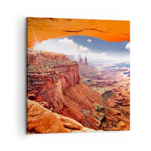 Quadro su tela - Stampe su Tela - Scolpiti dalla natura - 60x60 cm