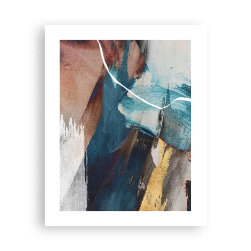 Poster - Con forza ed energia - 40x50 cm