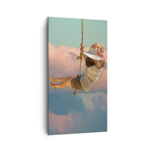 Quadro su tela - Stampe su Tela - Divertimento tra le nuvole - 45x80 cm