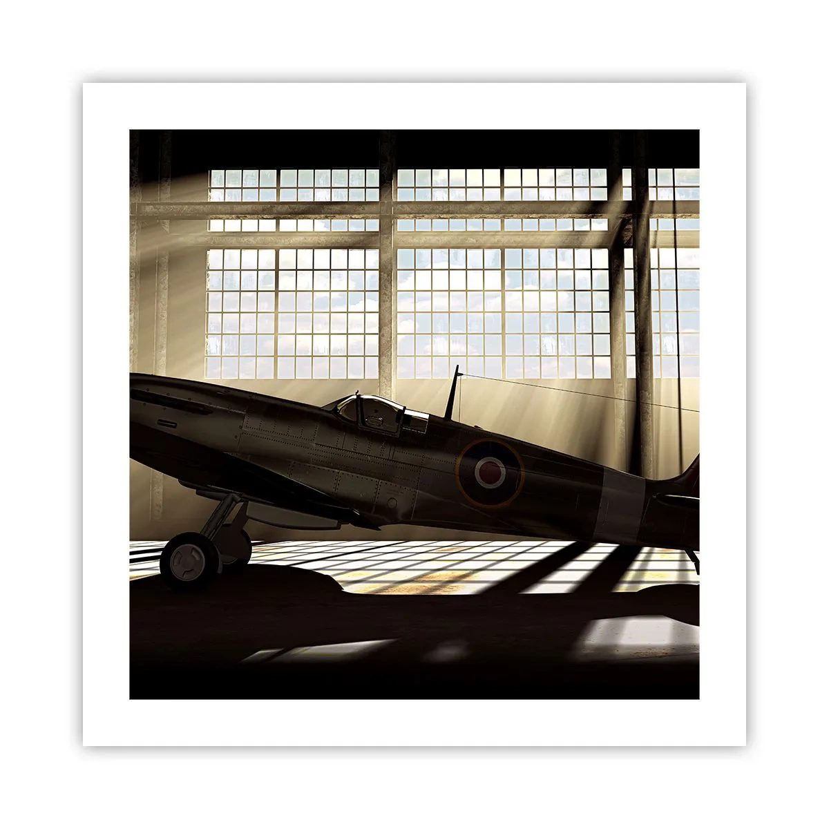 Poster - Il riposo del guerriero - 50x50 cm