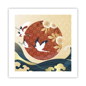 Poster - Favola giapponese - 40x40 cm