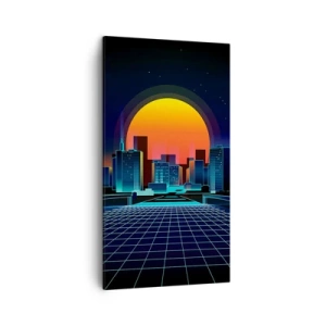 Quadro su tela - Stampe su Tela - Davvero vuoi tornare al mondo reale? - 45x80 cm