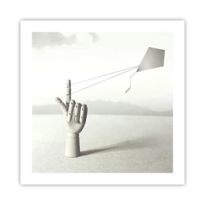 Poster - Prova di forza - 50x50 cm