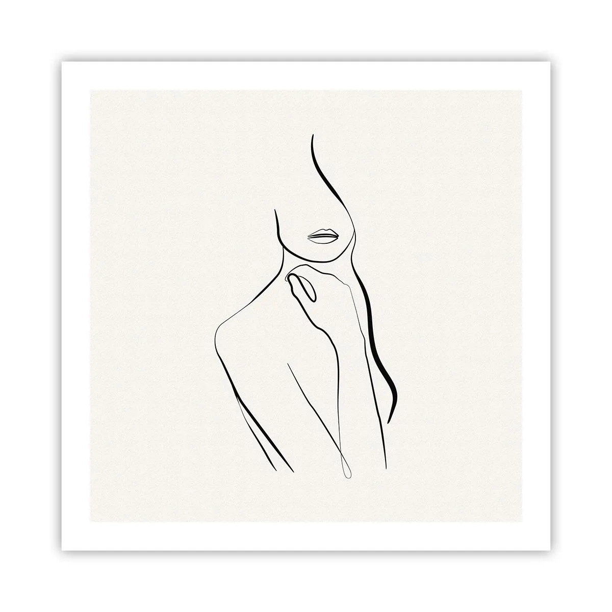 Poster - Onda di malinconia - 60x60 cm
